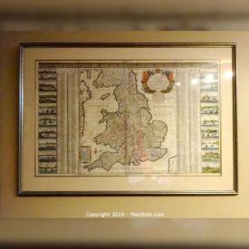MaxSold Auction: This online auction features Artwork, Lithographs, Books, "Map Of The County Of Devon With City And County Of Exeter",  Bokhara Wool Hand Knotted Rug and much more.